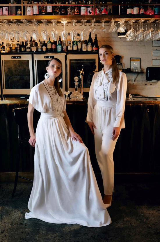 Image Title Tessa Dress with Detachable Skirt